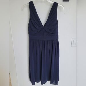 J Crew Elegant Navy Blue Dress